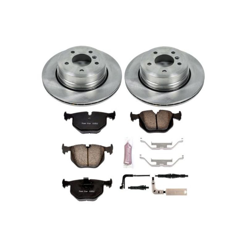 PowerStop PSB Autospecialty Kit Brakes, Rotors & Pads Brake Kits - OE main image