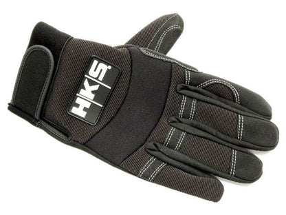 HKS Large Black Mechanic Gloves