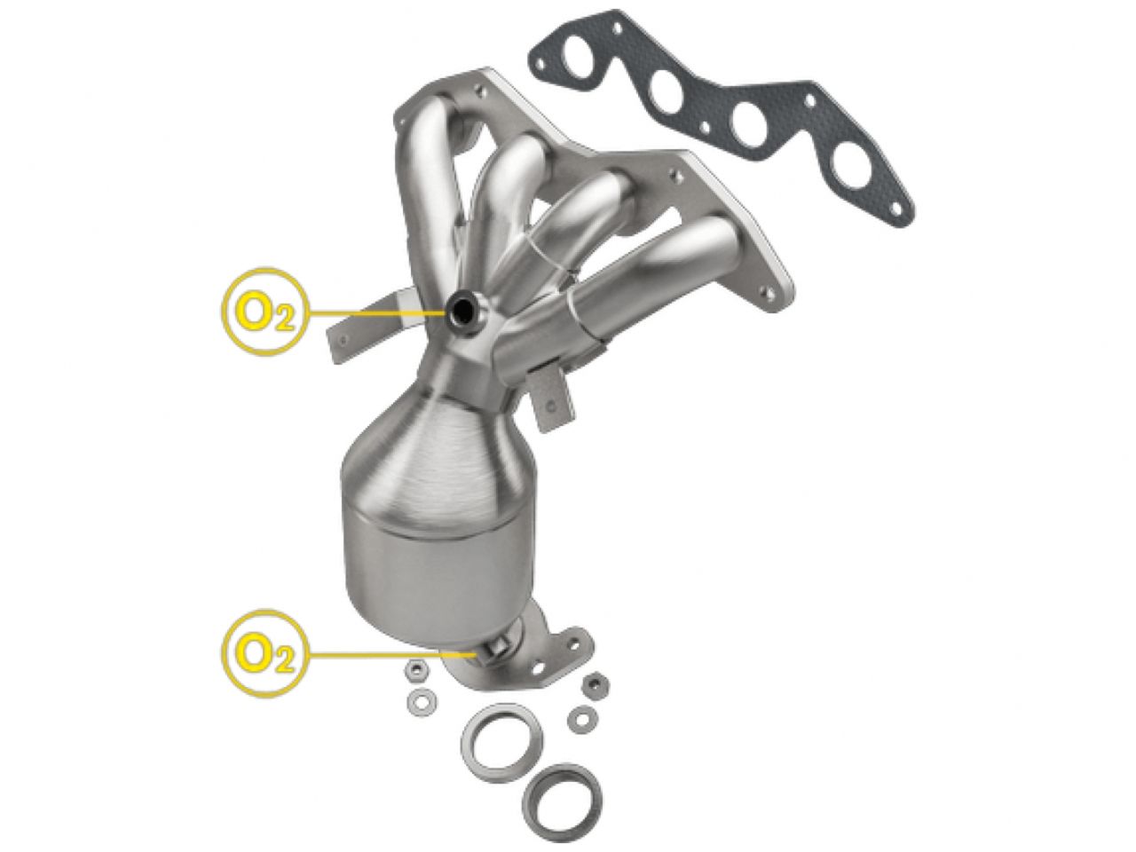 MagnaFlow HM Grade Federal / EPA Compliant Manifold Catalytic Converter