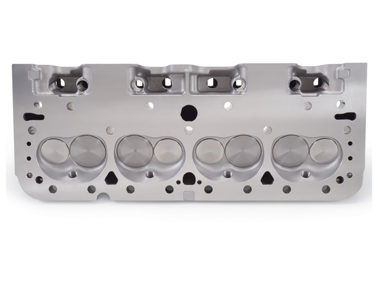 Edelbrock Cylinder Head, E-Street, SB chevrolet 64cc (Complete, Pair)