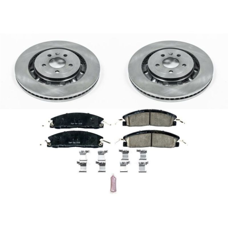 PowerStop PSB Autospecialty Kit Brakes, Rotors & Pads Brake Kits - OE main image