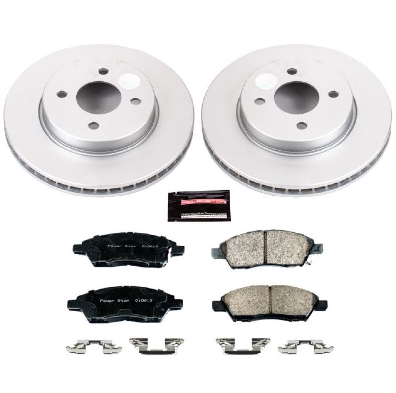 PowerStop PSB Z17 Evolution Coated Kit Brakes, Rotors & Pads Brake Kits - Performance Blank main image