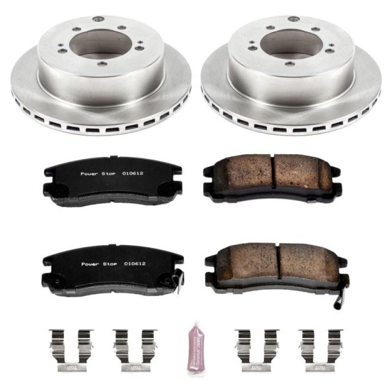 PowerStop PSB Autospecialty Kit Brakes, Rotors & Pads Brake Kits - OE main image