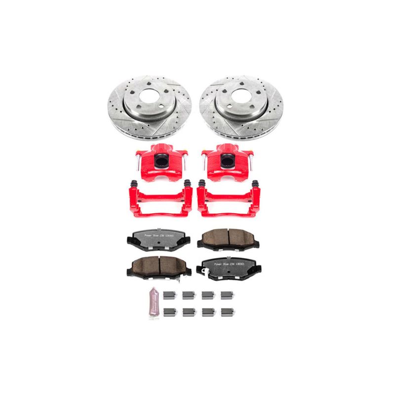 PowerStop PSB Z36 Truck & Tow Kit w/Cals Brakes, Rotors & Pads Brake Kits - Performance D&S main image