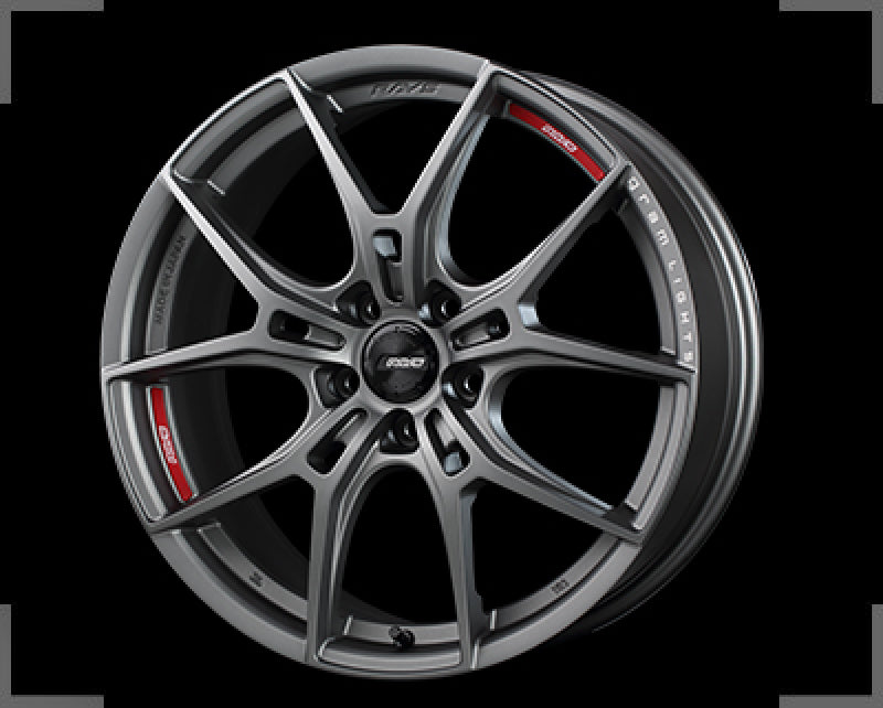 Gram Lights 57FXZ Overseas 19x10.5 +20 5-114.3 Matte Graphite w/Machining Wheel WGFZ620EMG