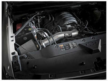 aFe Cold Air Intake System w/Brushed Tubing Magnum FORCE Stage-2 PRO DRY S