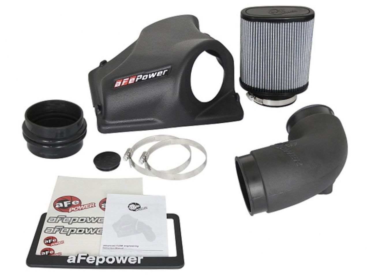 aFe Magnum Force Stage-2 Pro Dry S Cold Air Intake w/ Black Cover 17 BMW