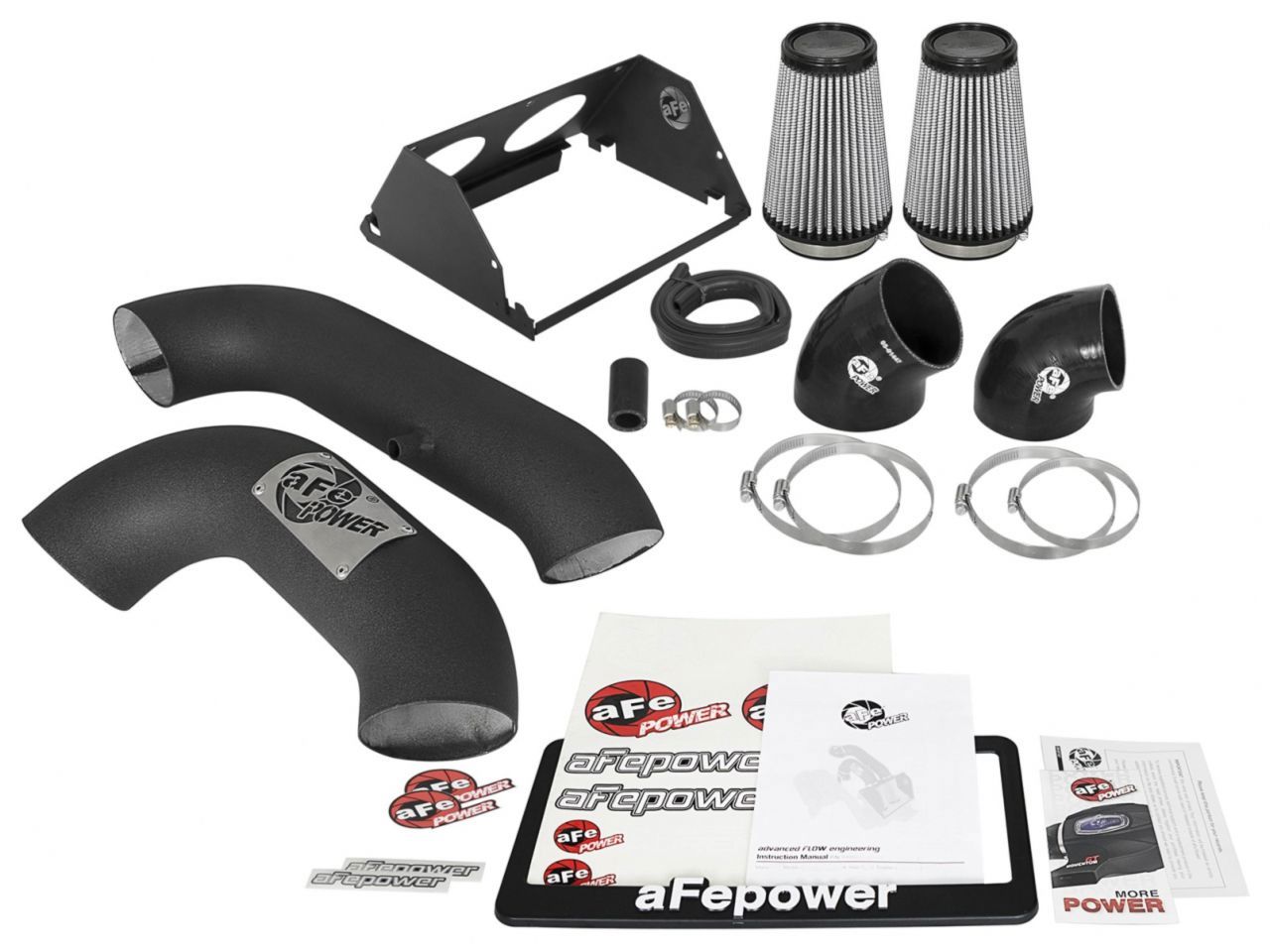 aFe Magnum Force Dual 3-1/2" Stage-2 XP Pro DRY S Cold Air Intake System