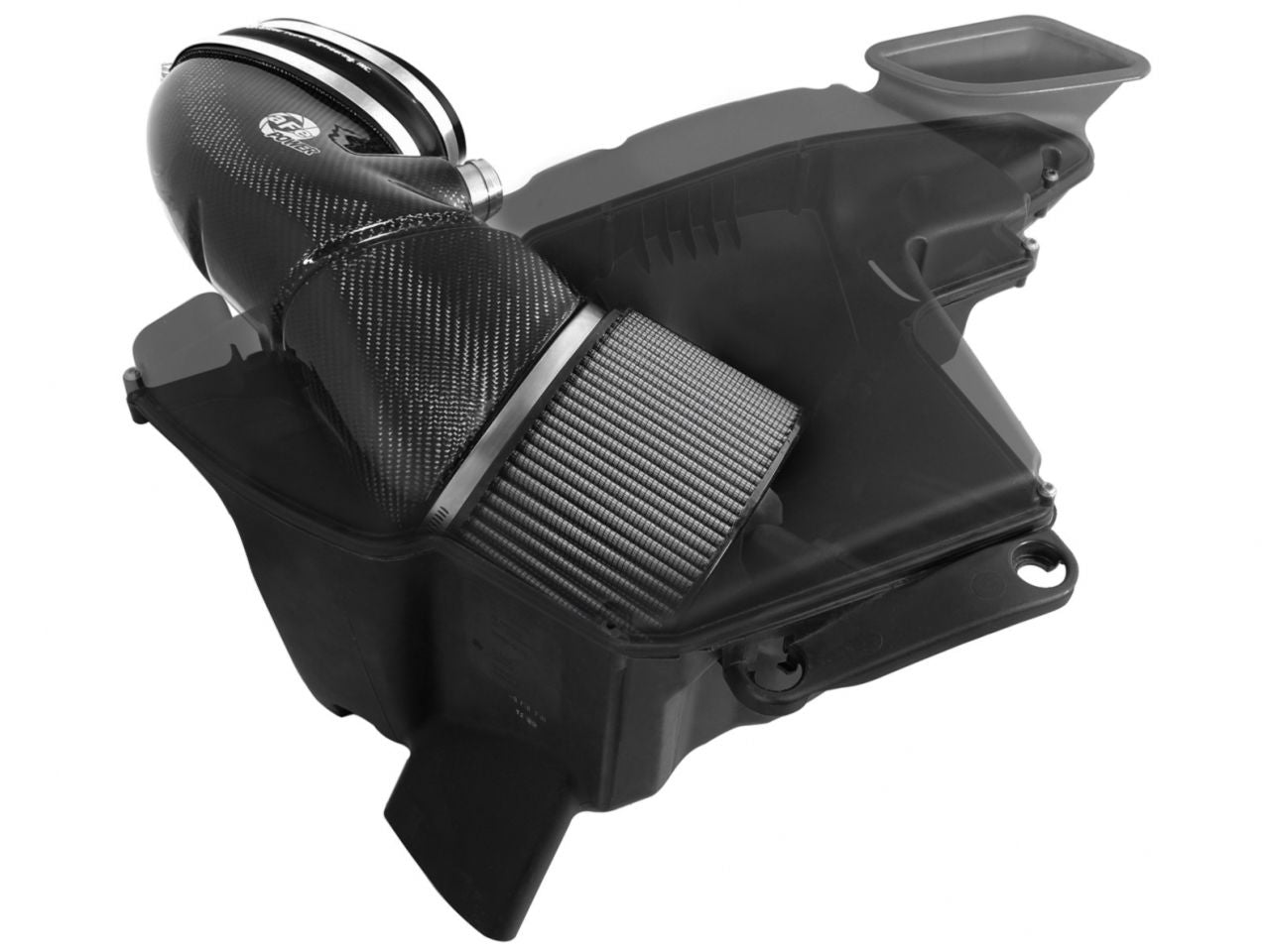 aFe Black Series Stage-2 Carbon Fiber Cold Air Intake System w/ PRO DRY S