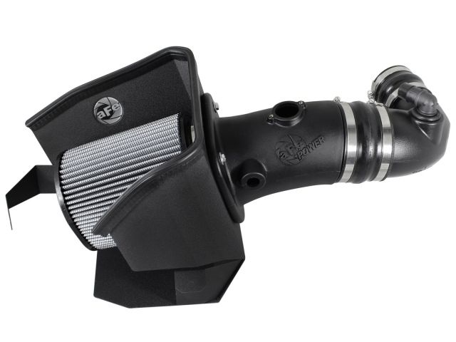 aFe Magnum FORCE Stage-2 Pro DRY S Cold Air Intake System: Ford Diesel Tru