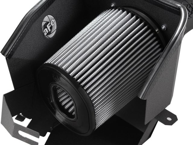 aFe Magnum FORCE Stage-2 Pro DRY S Cold Air Intake System: Ford Diesel Tru