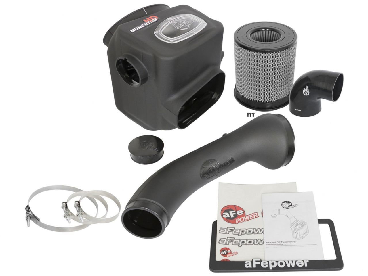 aFe Momentum HD Pro DRY S Cold Air Intake System Nissan Titan XD 16-17 V8