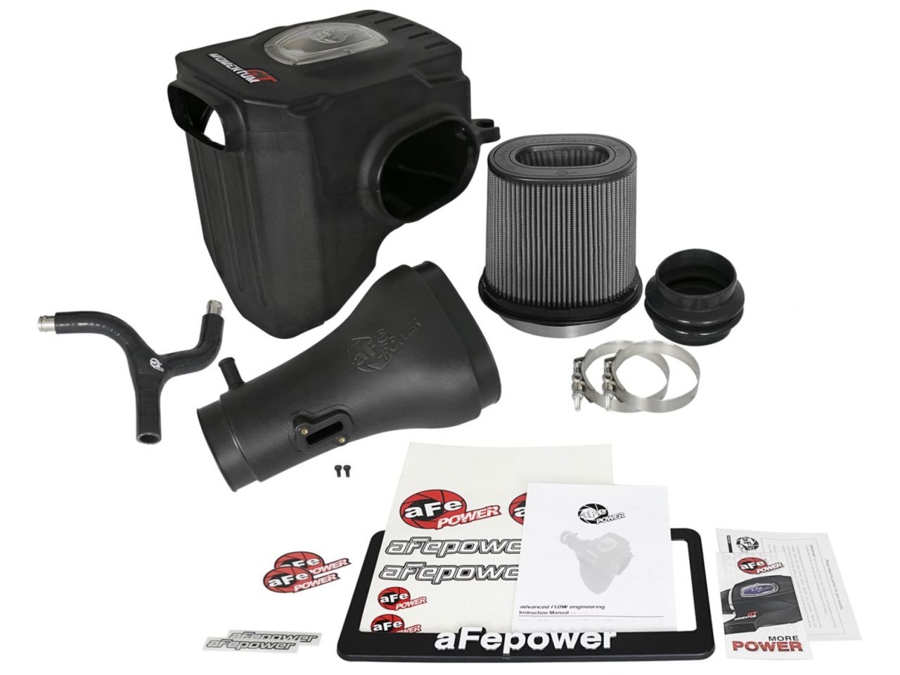 aFe Momentum GT Pro DRY S Cold Air Intake System Nissan Titan 17-18 V8-5.6