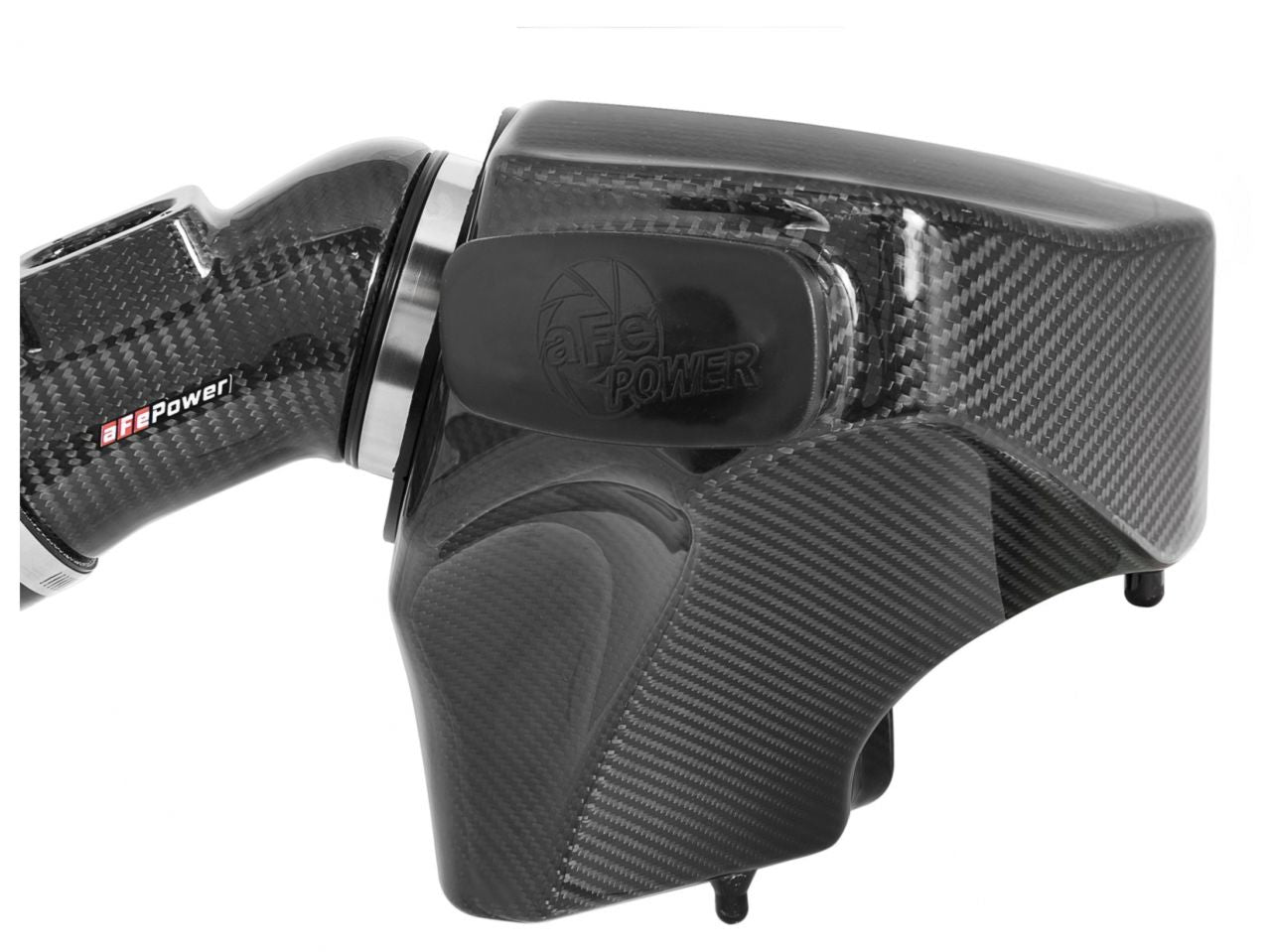 aFe Cold Air Intake System w/ PRO DRY S Black Series Momentum Carbon Fiber