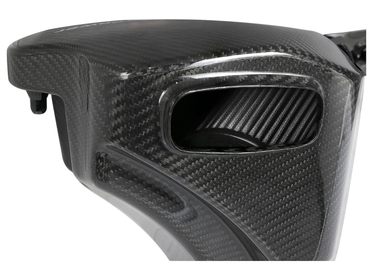 aFe Cold Air Intake System w/ PRO DRY S Black Series Momentum Carbon Fiber