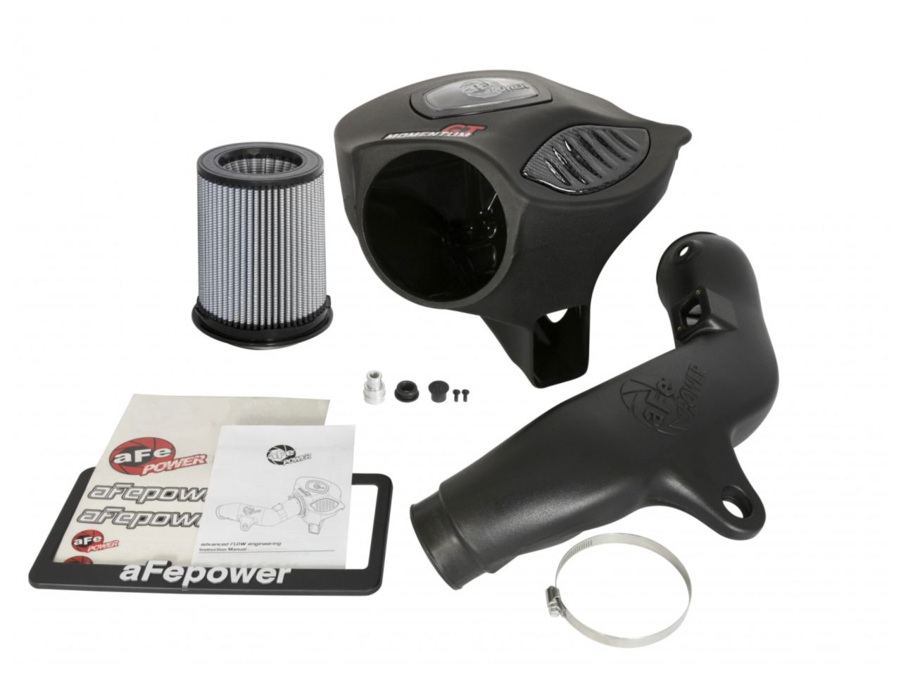 aFe Momentum GT Pro DRY S Cold Air Intake System w/Carbon Fiber Trim BMW