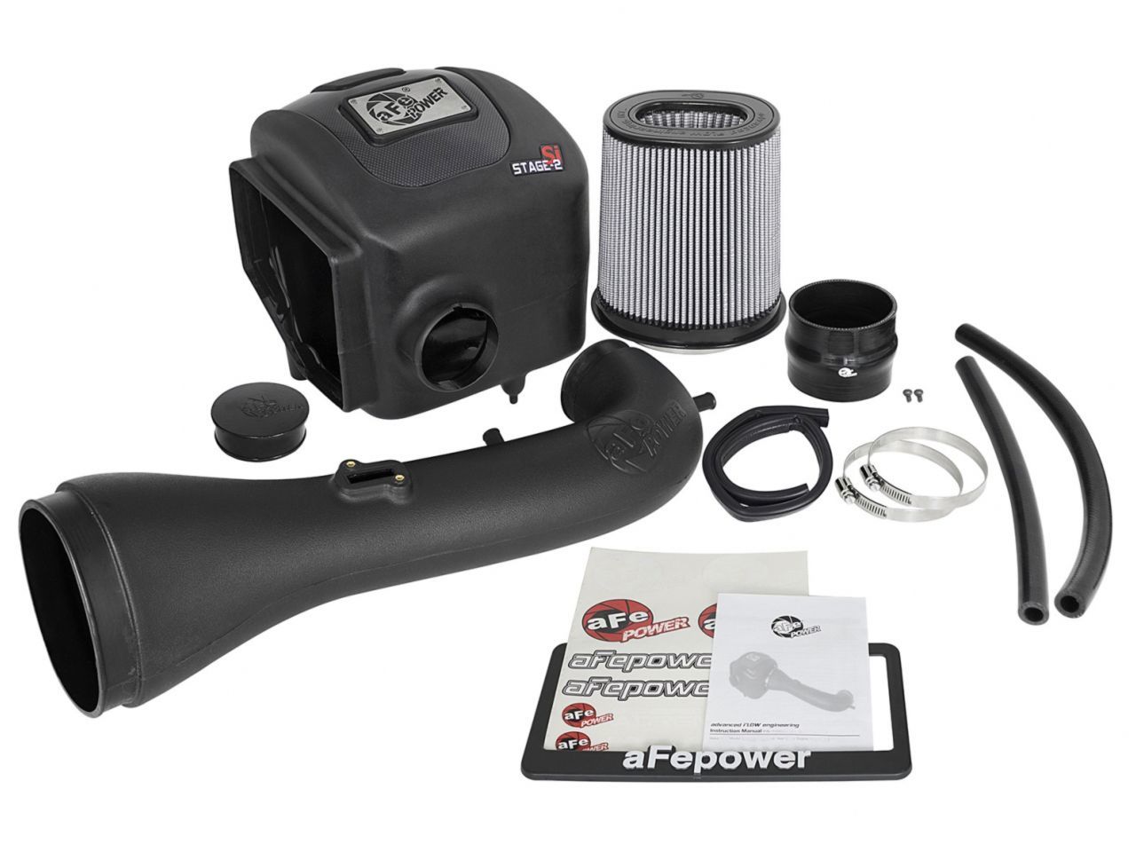 aFe Stage-2 Si Pro DRY S Cold Air Intake System for GM Silverado/Sierra