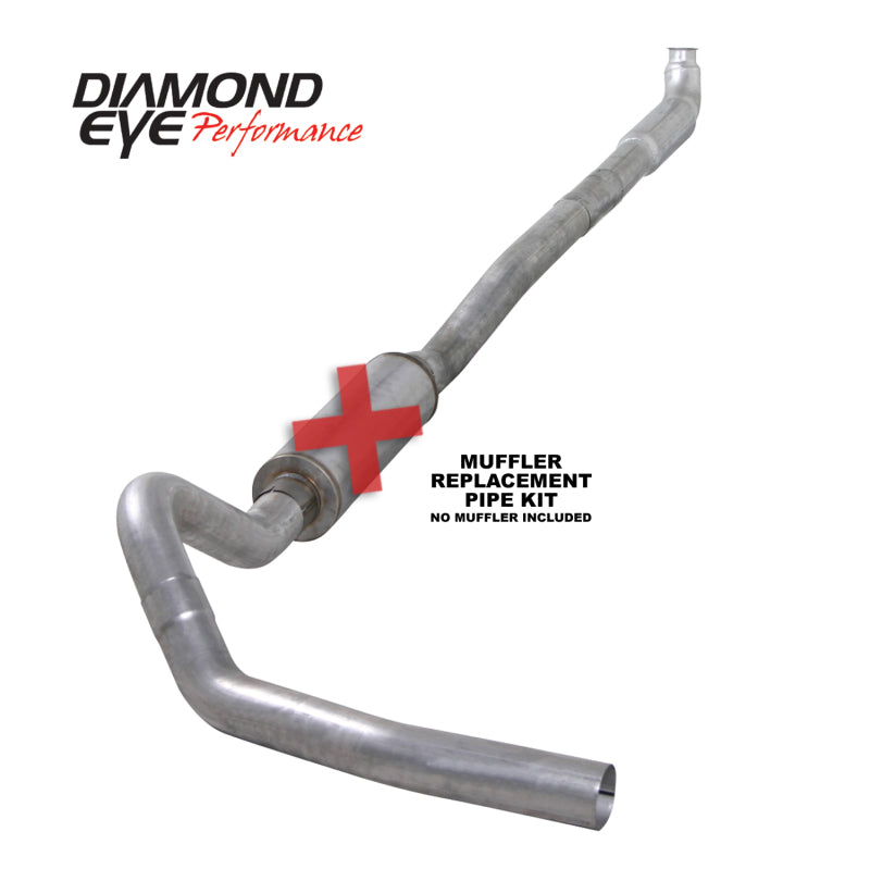 Diamond Eye Performance DEP Turbo Back Exhaust Kit AL Exhaust, Mufflers & Tips Turbo Back main image