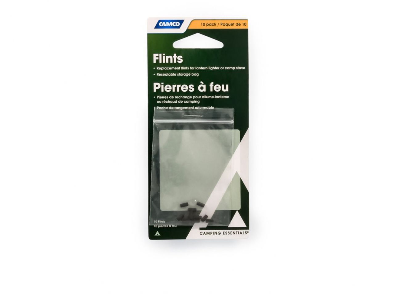 Camco Flints - 10 Pack Bilingual