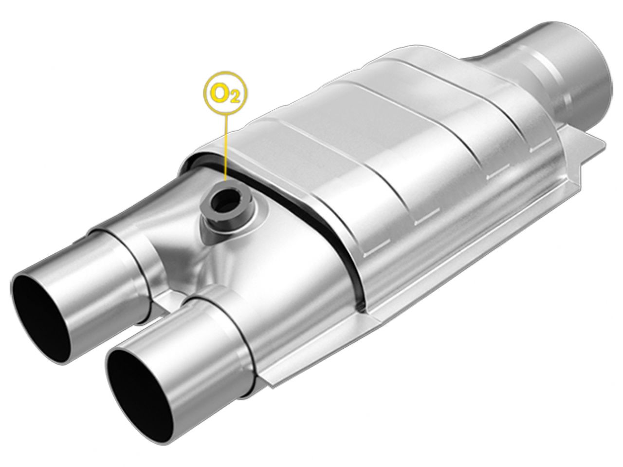 MagnaFlow OEM Grade Federal / EPA Compliant Universal Catalytic Converter