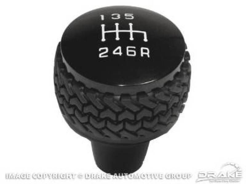 DV8 Offroad 2011-2018 Jeep JK 6-Speed Shift Knob Black D-JP-181112-BK Main Image