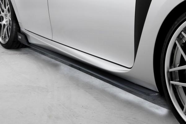 Apexi TOM'S Racing- Carbon Side Diffuser for 2016+ Lexus GSF