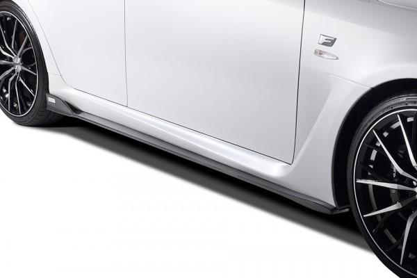 TOM'S Racing Carbon Side Step - 2008-2014 Lexus ISF