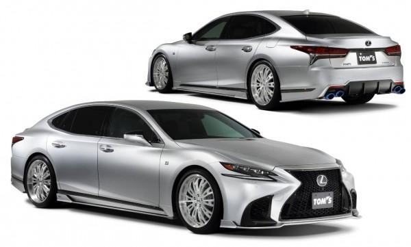 TOM'S Racing Side Diffuser - 2018+ Lexus LS500 (FRP-Unpainted)