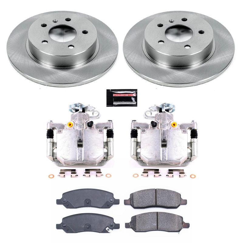 PowerStop PSB Autospecialty Kit w/Cals Brakes, Rotors & Pads Brake Kits - OE main image