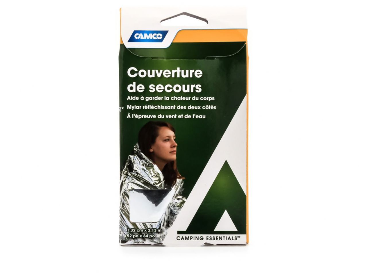 Camco Emergency Blanket - Bilingual