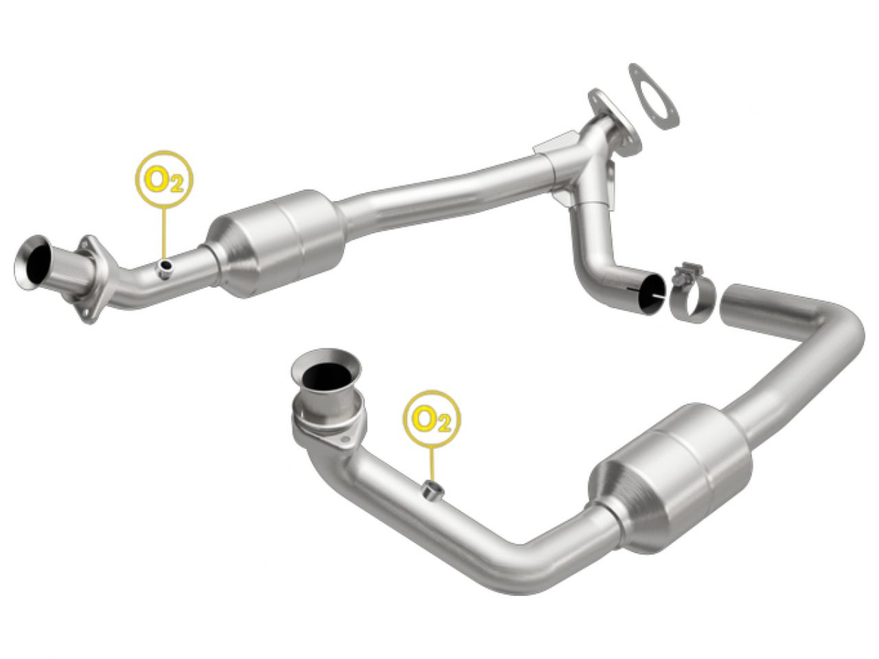 MagnaFlow Ford OEM Grade Federal / EPA Compliant Direct-Fit Catalytic Converter