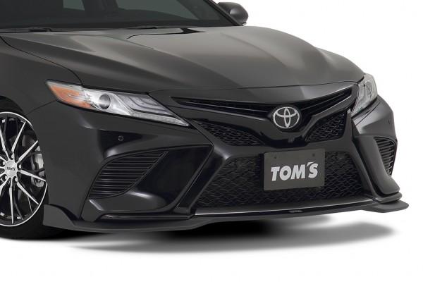 Apexi TOM'S Racing- Front Diffuser for 2018+ Toyota Camry (FRP-Painted- Matte Black)