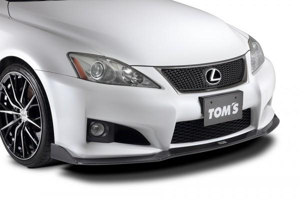 Apexi TOMS' Racing- Carbon Front Spoiler for 2008-2014 Lexus ISF