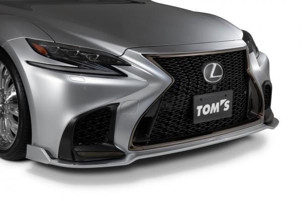 Apexi TOM'S Racing- Front Diffuser for 2018+ Lexus LS500 (FRP-Unpainted)