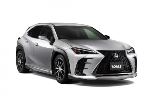 TOM'S Racing Front Lip Spoiler - 2019+ Lexus UX (UX200 & UX250h F-Sport)- [ABS- Unpainted]