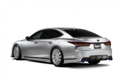 TOM'S Racing Rear Bumper Diffuser for 2018+ Lexus LS500 (FRP-Unpainted)