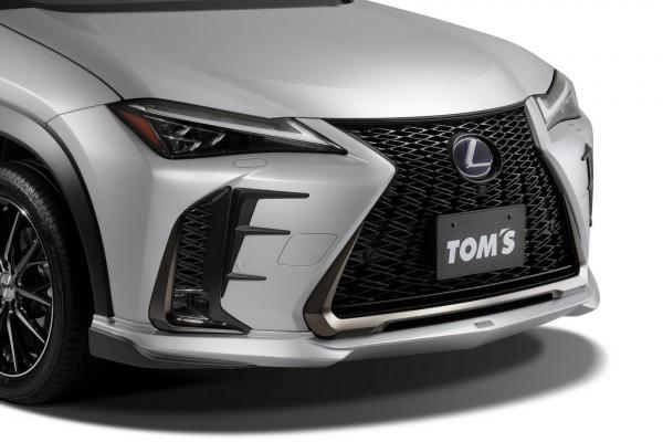 Apexi TOM'S Racing- Front Lip Spoiler for 2019+ Lexus UX (UX200 & UX250h F-Sport)- [ABS- Unpainted]