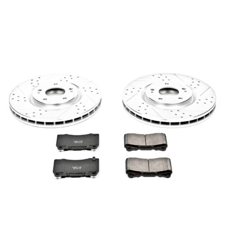 PowerStop PSB Z23 Evolution Kit Brakes, Rotors & Pads Brake Kits - Performance D&S main image