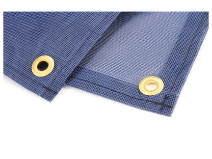 Camco RV Awning Shade Kit - 54"x 120", Blue Bilingual