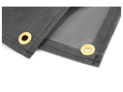 Camco RV Awning Shade Kit - 54"x 180", Black Bilingual