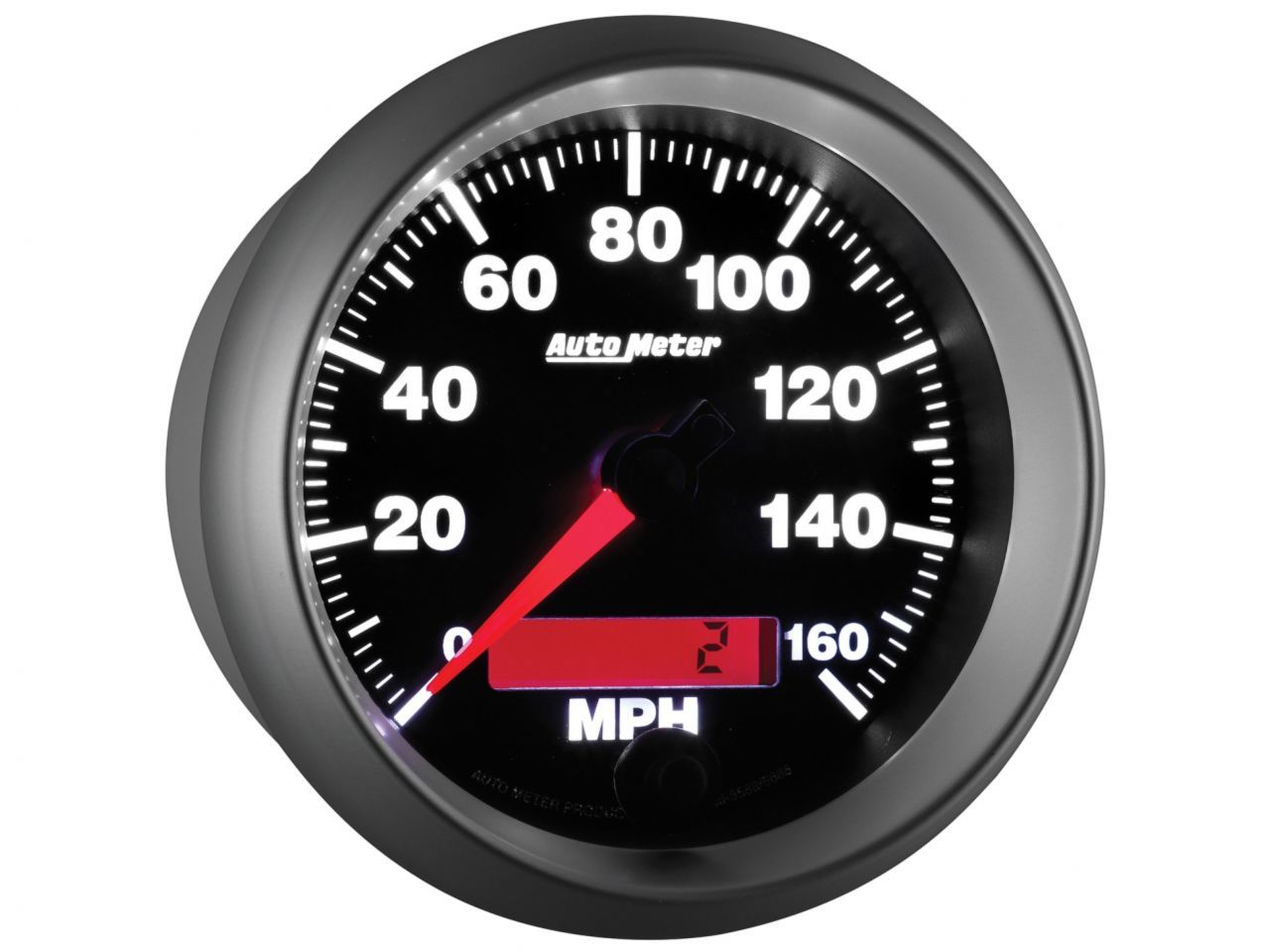 Autometer Gauge, Speedometer, 3 3/8", 160mph, Elec. Programmable, Elite