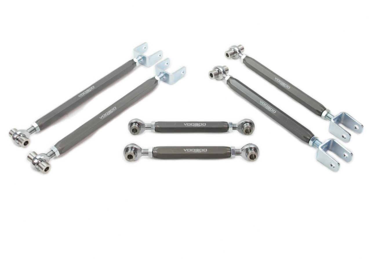 Voodoo13 Trailing Arm - Hard Anodize Clear (Gray)