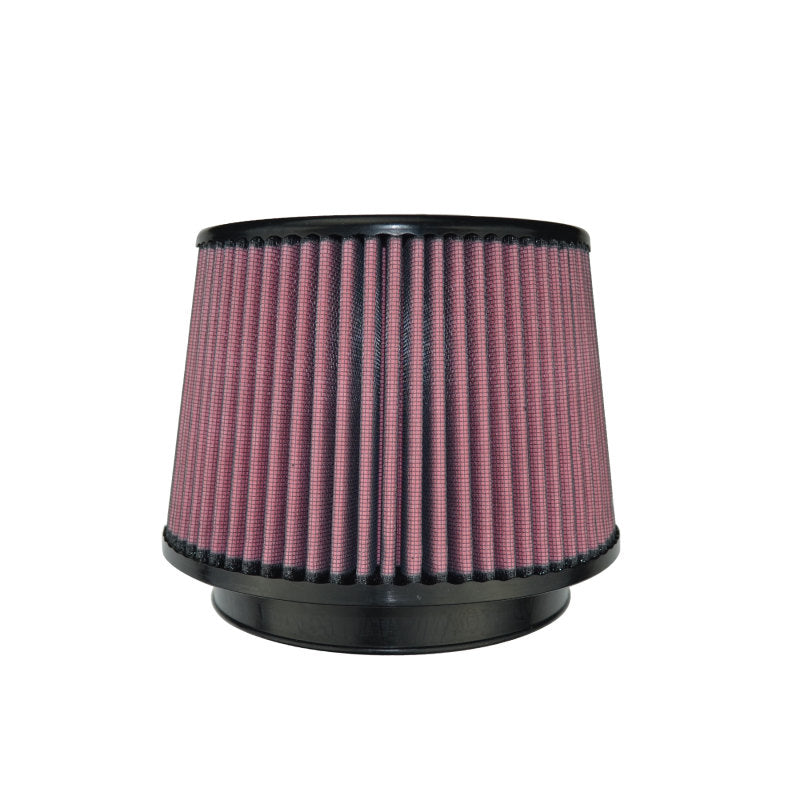 Injen Oiled Air Filter 8.7x3.9in Oval ID / 10.4x 5.6in OD / 3.10in Height / 10.1x4.7 Top X-1125-BR