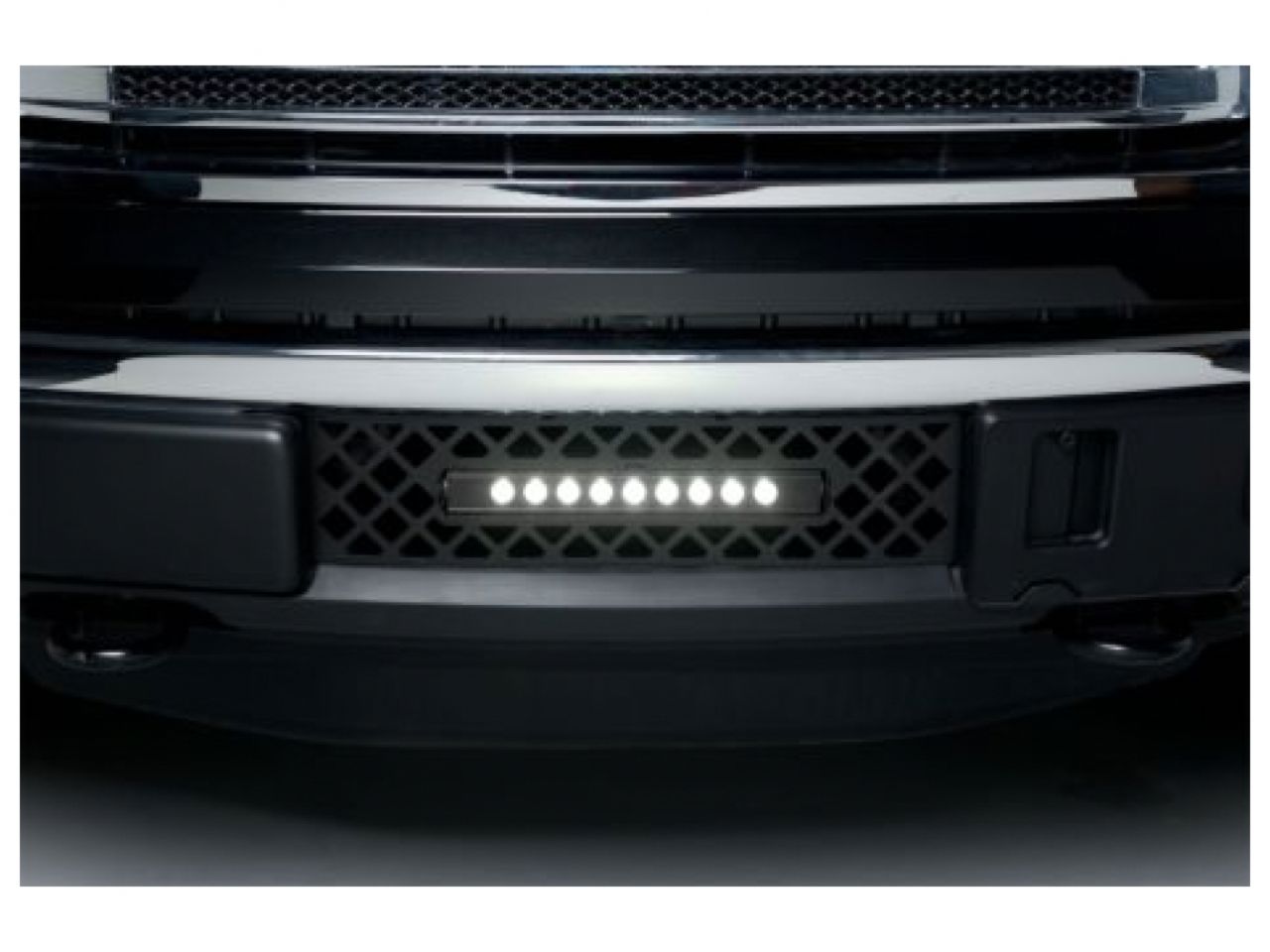 Putco 2011-2014, Ford F150 - EcoBoost Grille - Black Stainless Steel Diamond