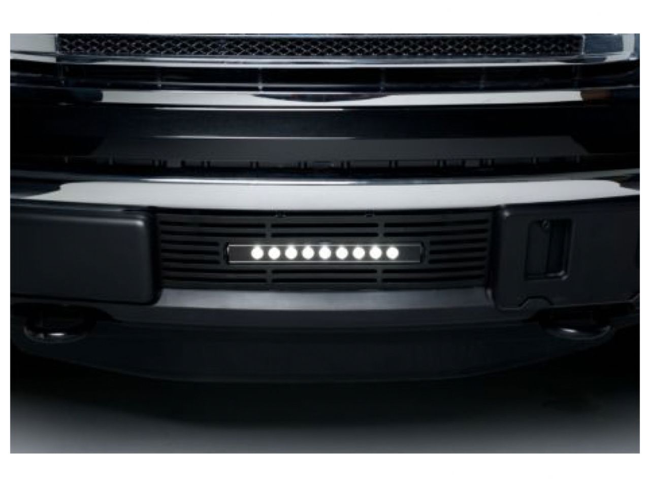 Putco 2011-2014, Ford F150 - EcoBoost Grille - Black SS Bar and 10" Luminix