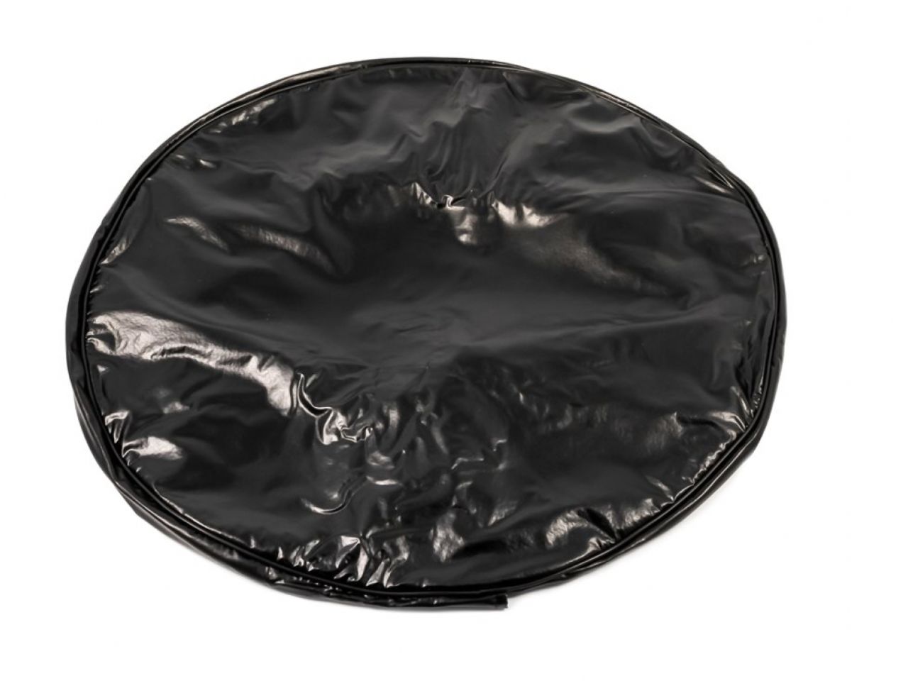Camco Spare Tire Cover - C_31-1 / 4" Dia Vinyl, Black Bilingual