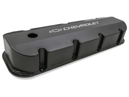 Holley GM BBC Fab Alum Valve CVB,BLK