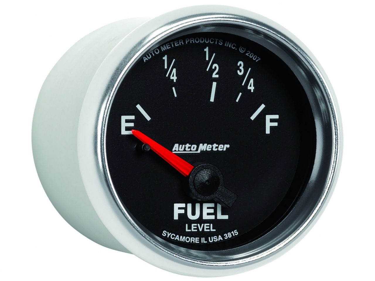 Autometer Gauge,Fuel Level,2 1/16", 73E to 10F, Elec,GS