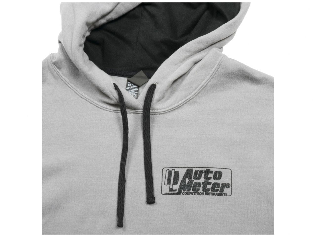 Autometer Pullover Hoodie,Competition,Gray,Large