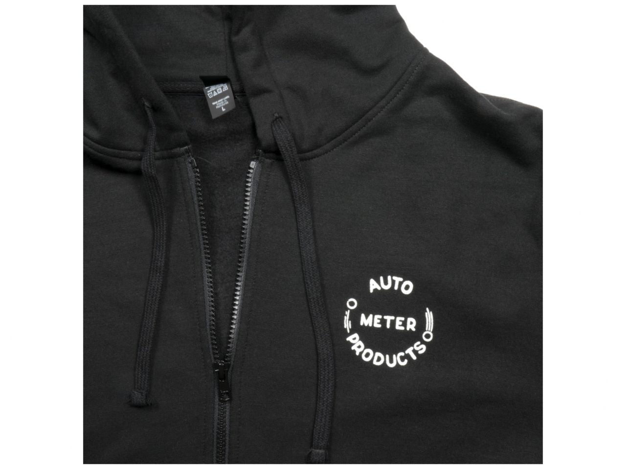 Autometer Zip Hoodie,Vintage,Black,XL